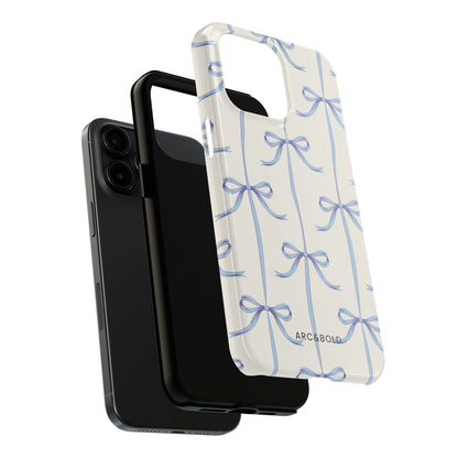 Blue Bow - Tough Phone Case - Arc & Bold