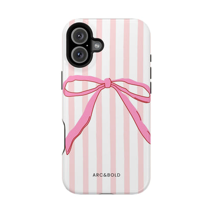 Pink Bow - Magnetic Phone Case - Arc & Bold