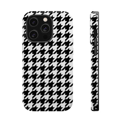 Houndstooth - Magnetic Phone Case - Arc & Bold