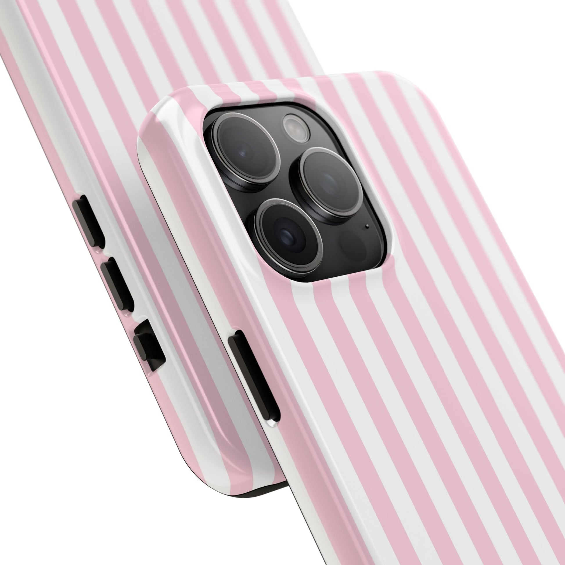 Pink Striped - Tough Phone Case - Arc & Bold