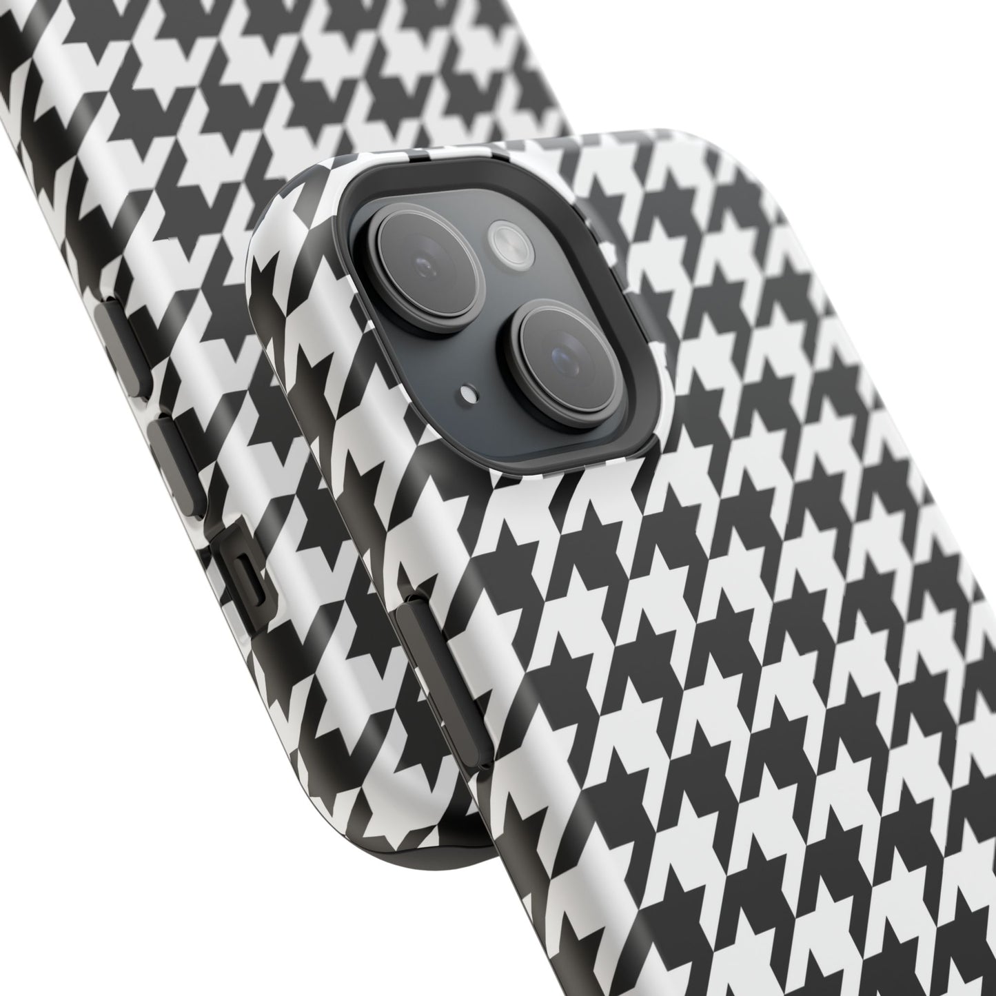 Houndstooth - Magnetic Phone Case - Arc & Bold