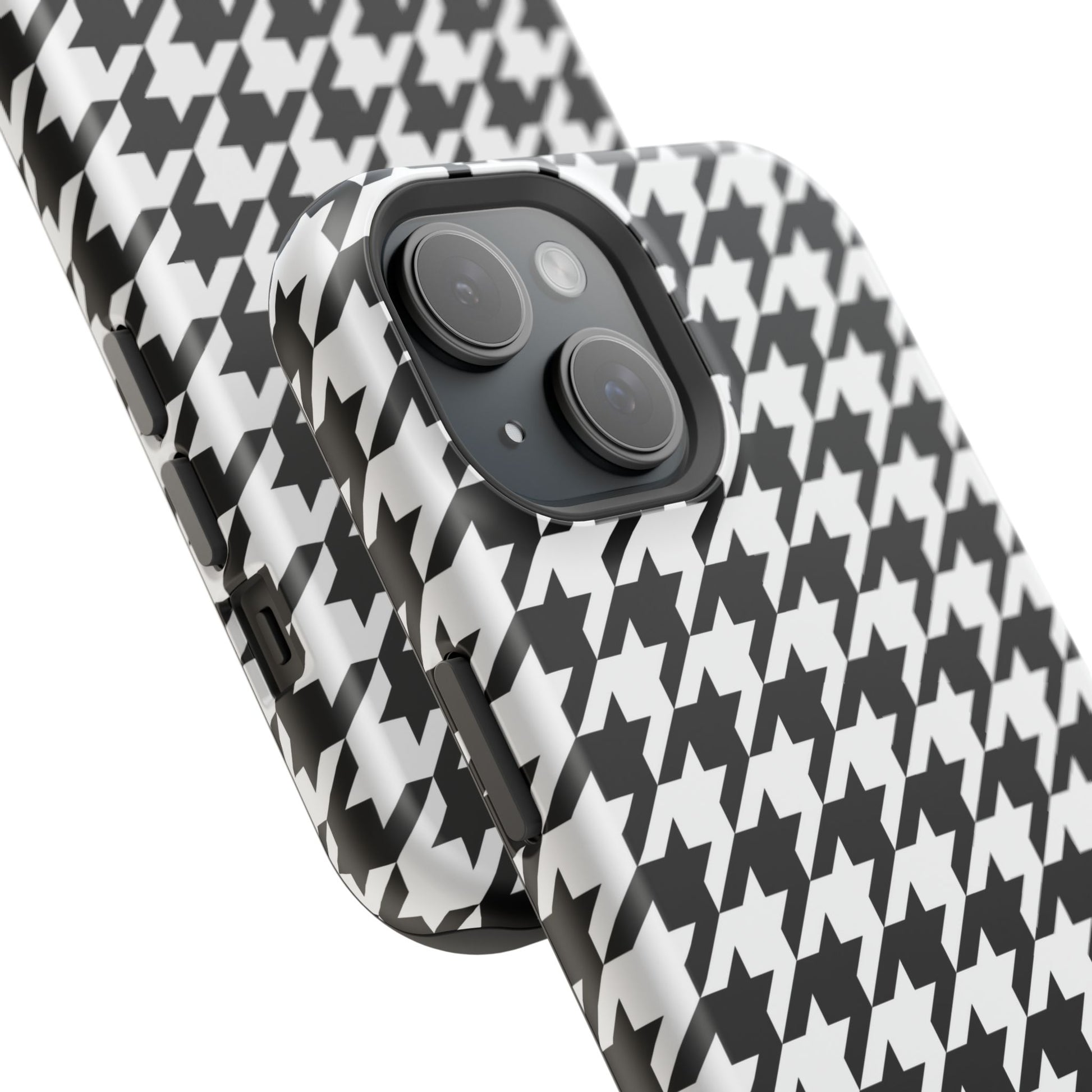 Houndstooth - Magnetic Phone Case - Arc & Bold