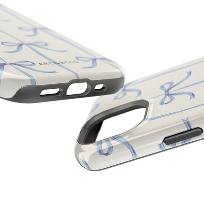 Blue Bow - Magnetic Tough Case - Arc & Bold