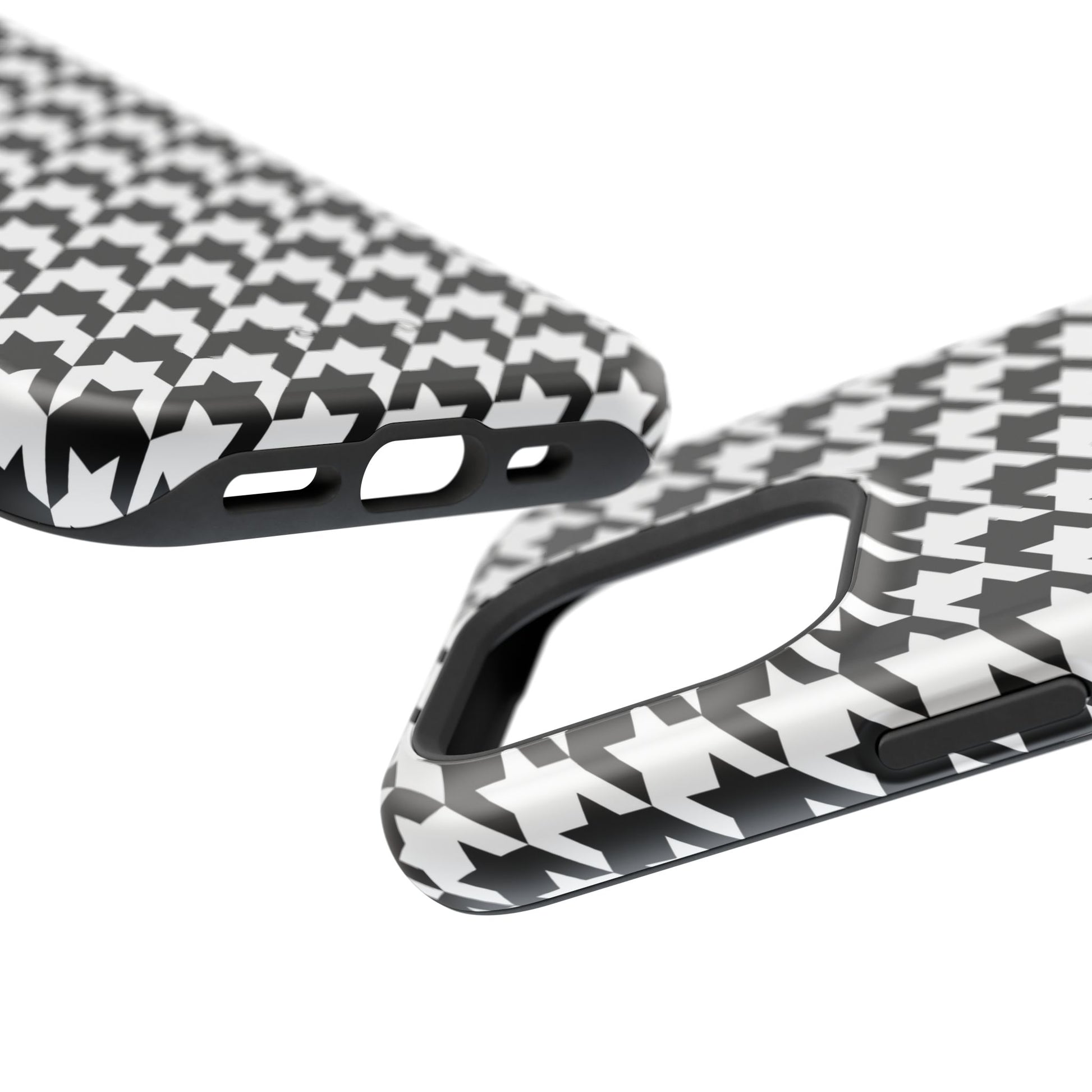 Houndstooth - Magnetic Phone Case - Arc & Bold