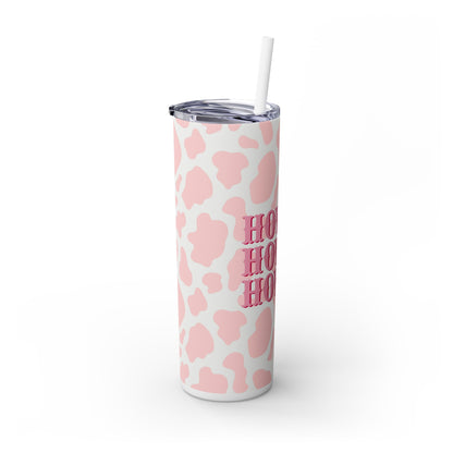 HOWDY - Skinny Tumbler with Straw, 20oz