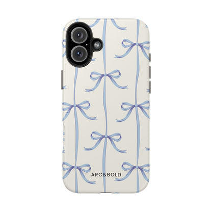 Blue Bow - Tough Phone Case - Arc & Bold