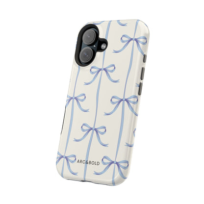 Blue Bow - Magnetic Tough Case - Arc & Bold