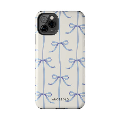 Blue Bow - Tough Phone Case - Arc & Bold