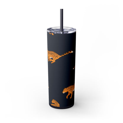 Cheetah Skinny Tumbler - Arc & Bold