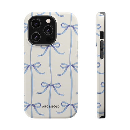 Blue Bow - Magnetic Tough Case - Arc & Bold