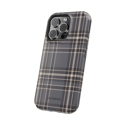 Monochrome Tartan - Magnetic Tough Case - Arc & Bold