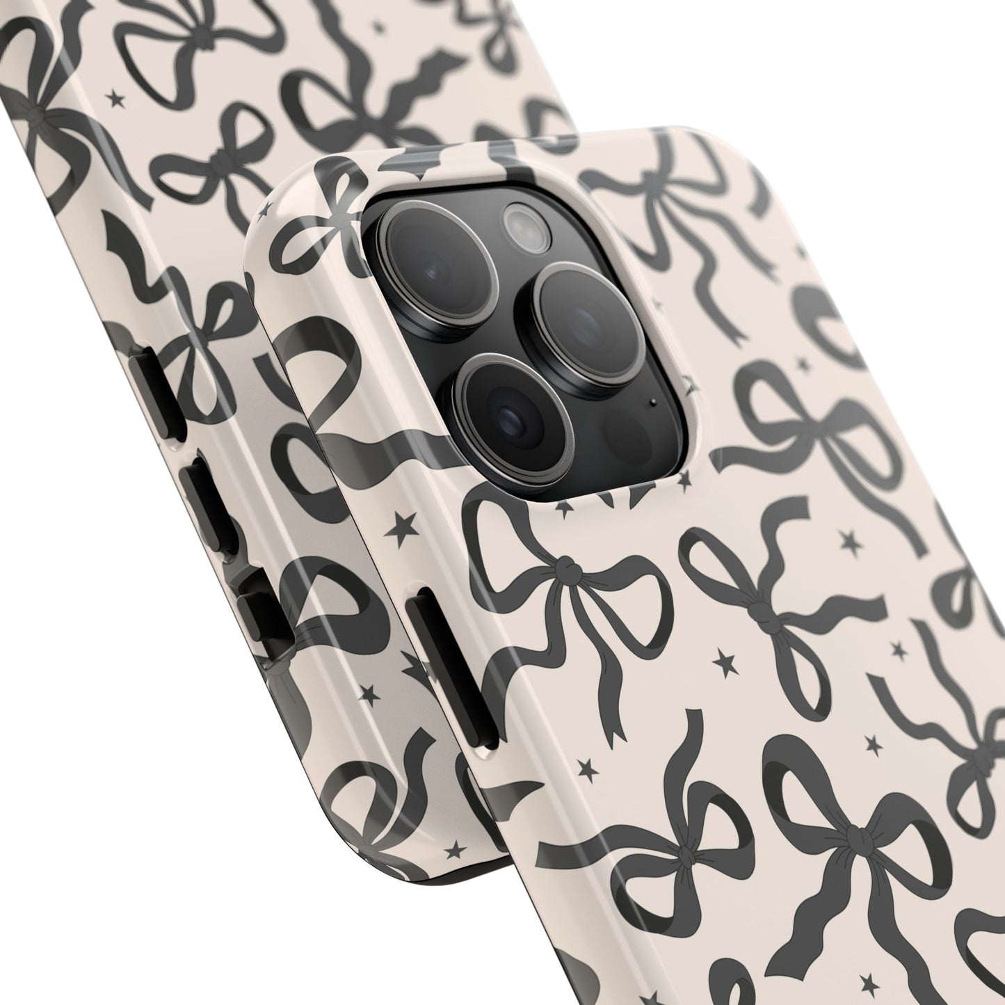 Noir Bows - Tough Phone Case