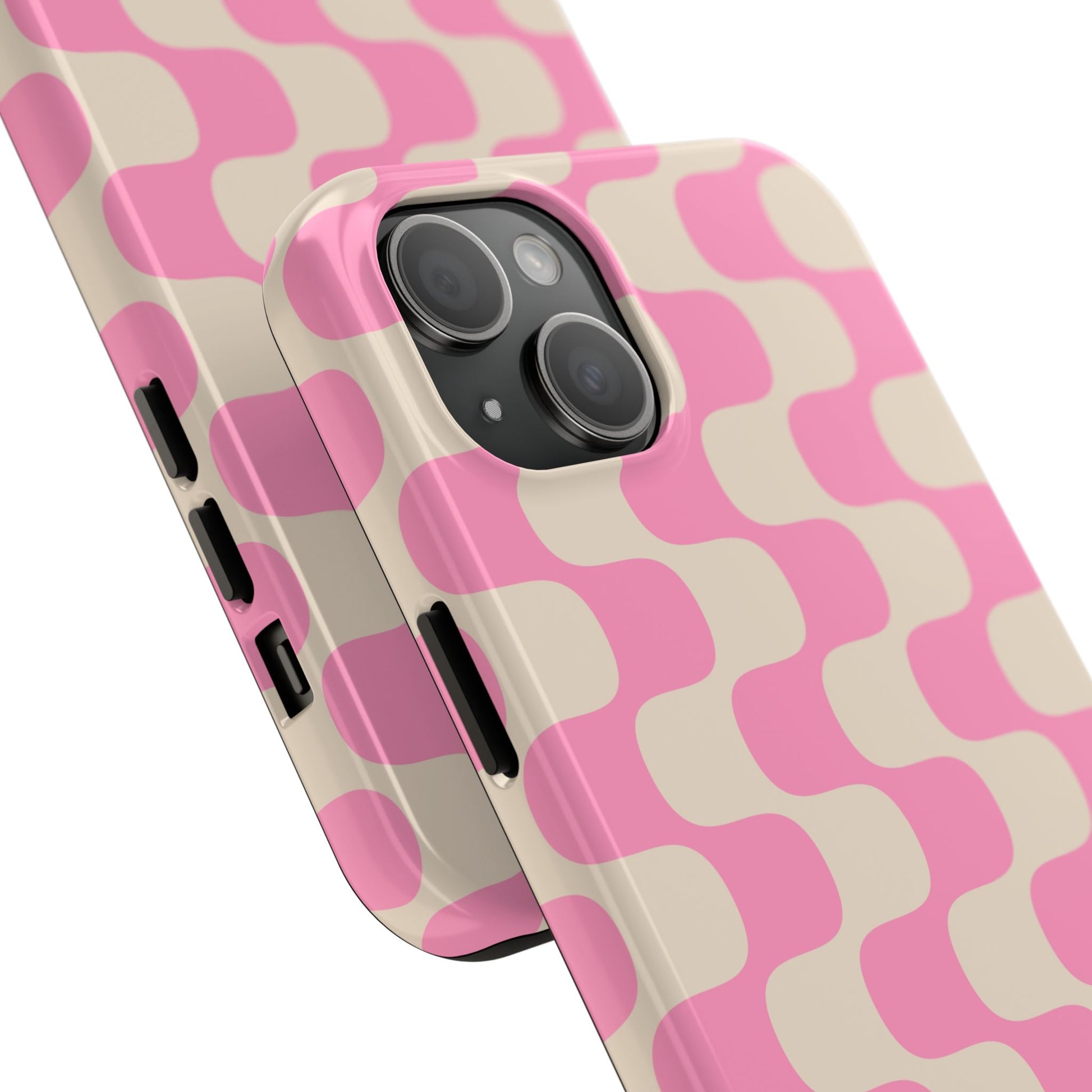 Pink Waves - Tough Phone Case - Arc & Bold