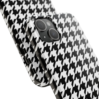 Houndstooth - Tough Phone Case - Arc & Bold