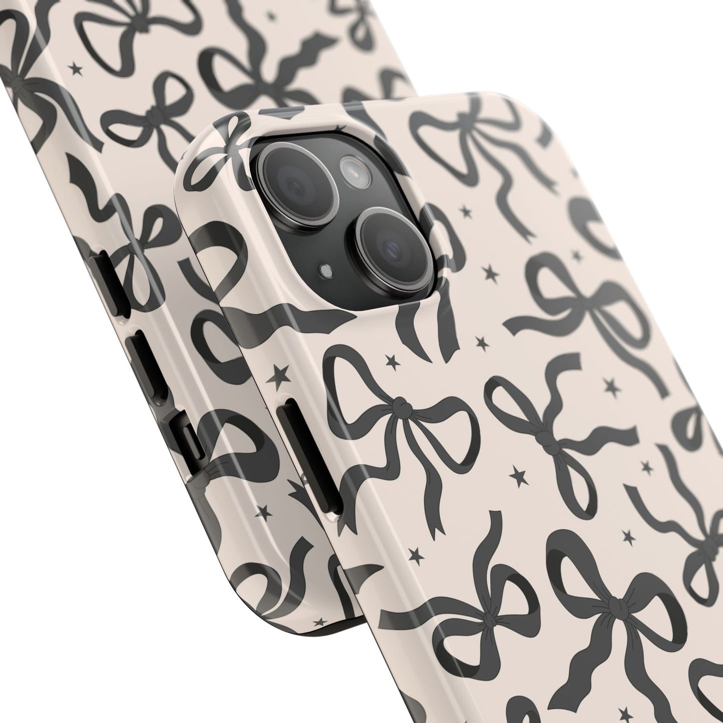 Noir Bows - Tough Phone Case