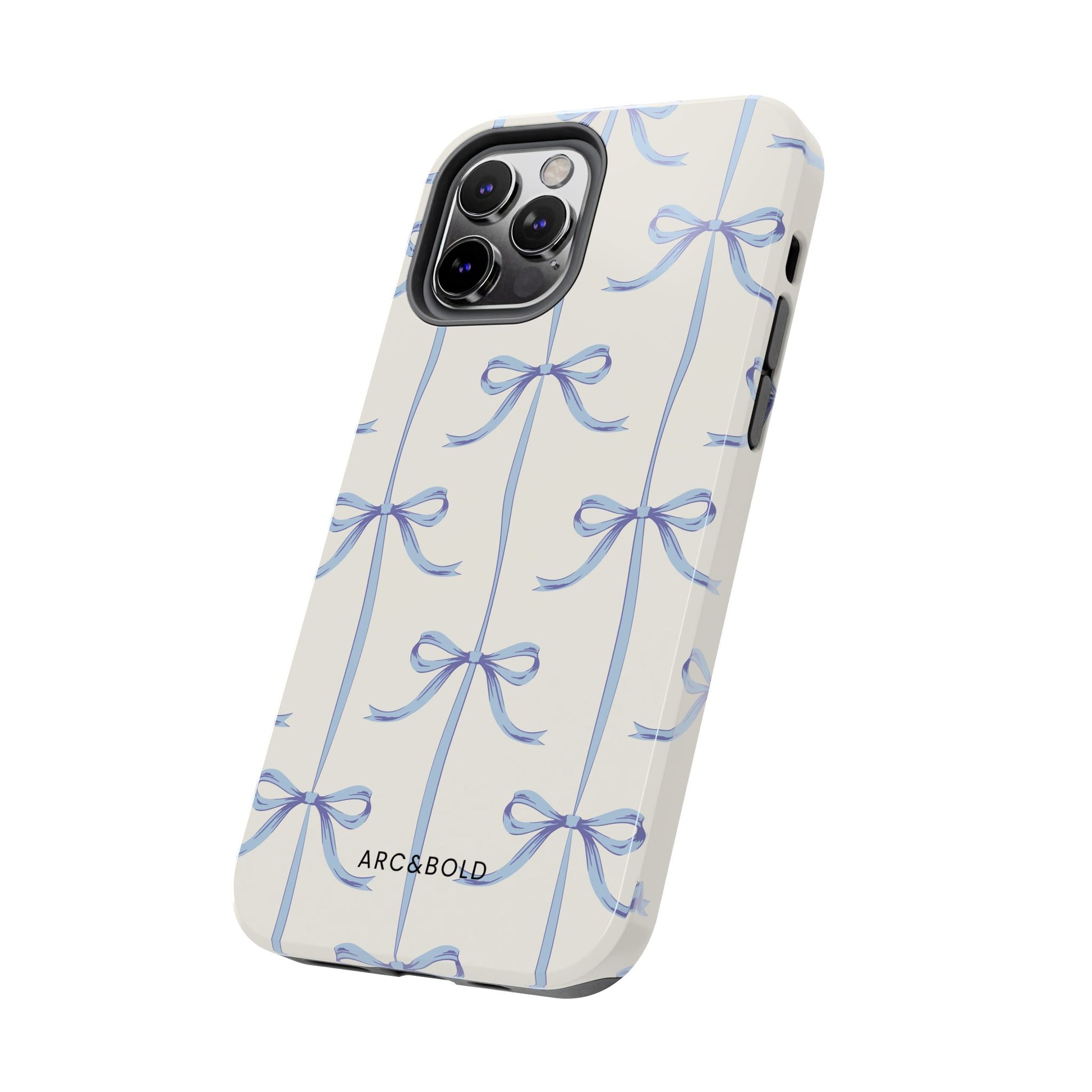 Blue Bow - Tough Phone Case - Arc & Bold