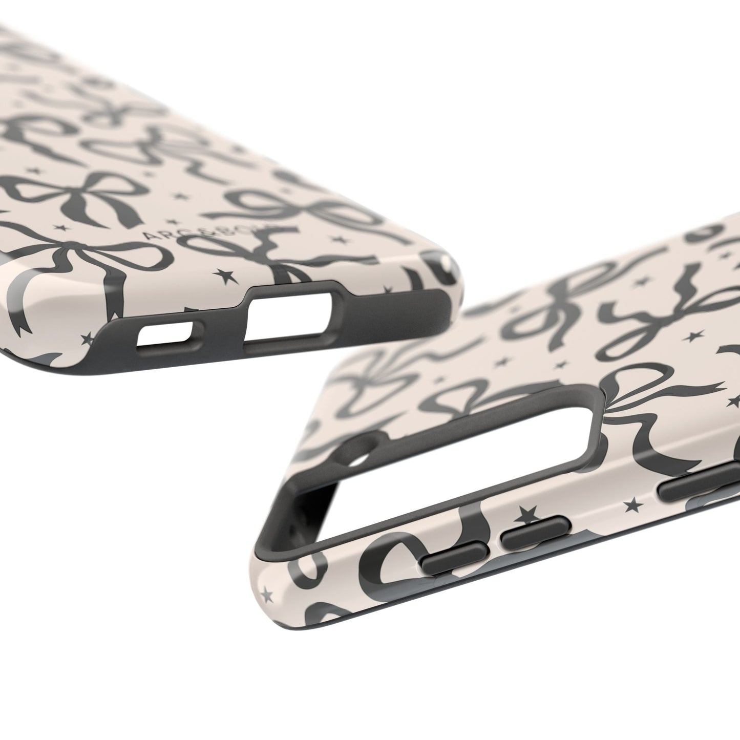 Noir Bows - Tough Phone Case