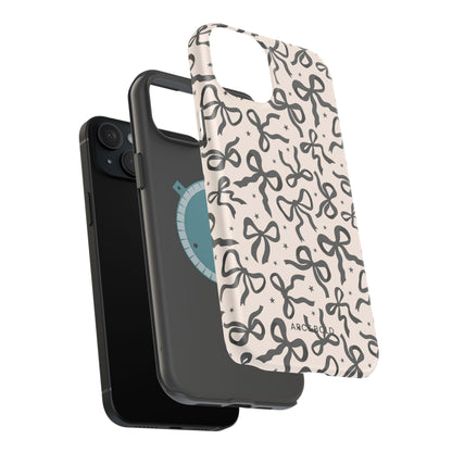 Noir Bows - Magnetic Tough Case - Arc & Bold