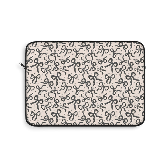 Noir Bows - Laptop Sleeve - Arc & Bold