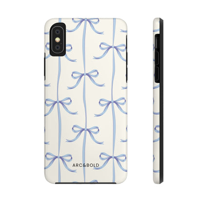 Blue Bow - Tough Phone Case - Arc & Bold