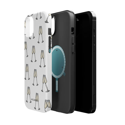 Champagne Toast -Magnetic Tough Case - Arc & Bold