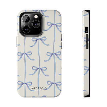 Blue Bow - Tough Phone Case - Arc & Bold
