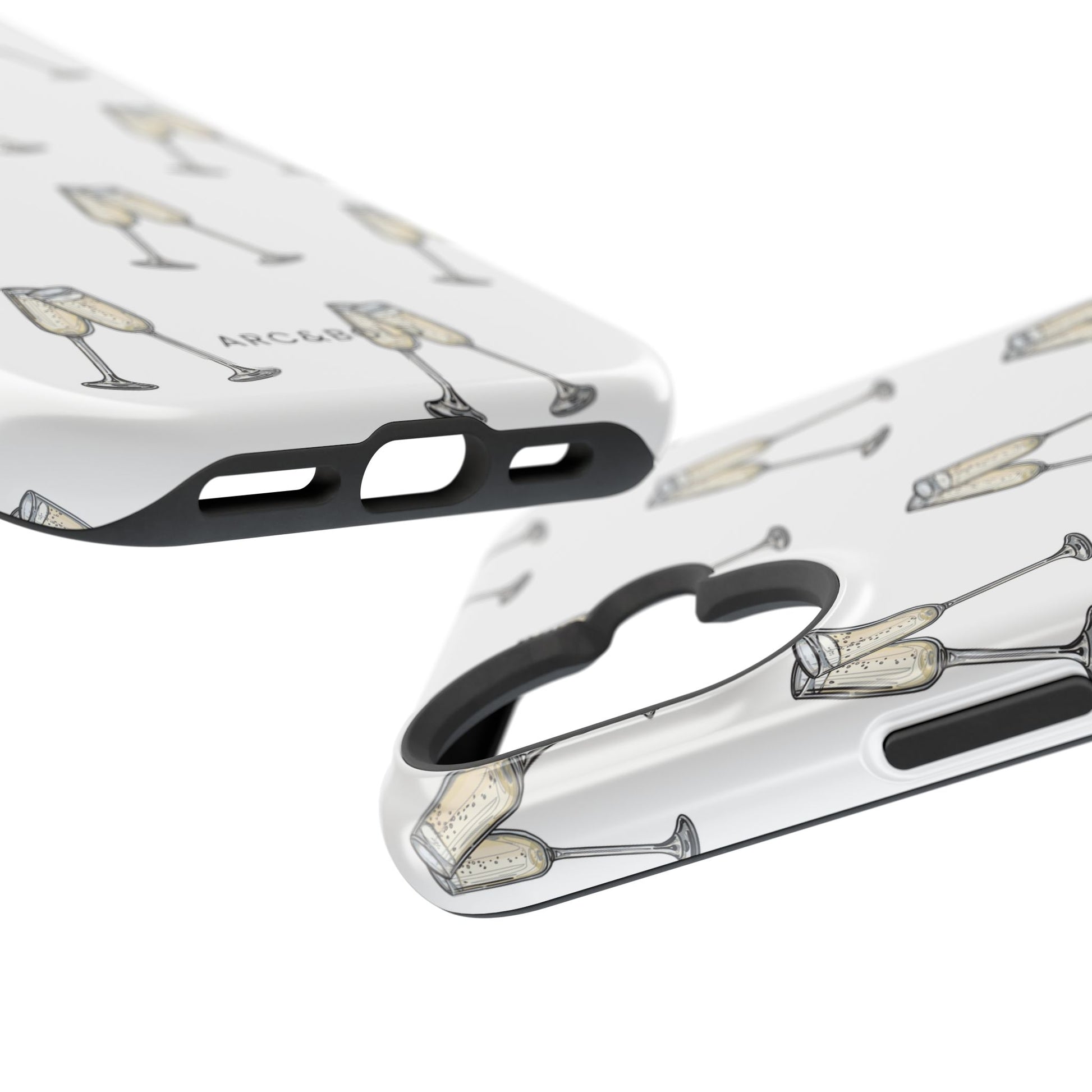 Champagne Toast -Magnetic Tough Case - Arc & Bold