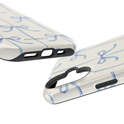 Blue Bow - Magnetic Tough Case - Arc & Bold