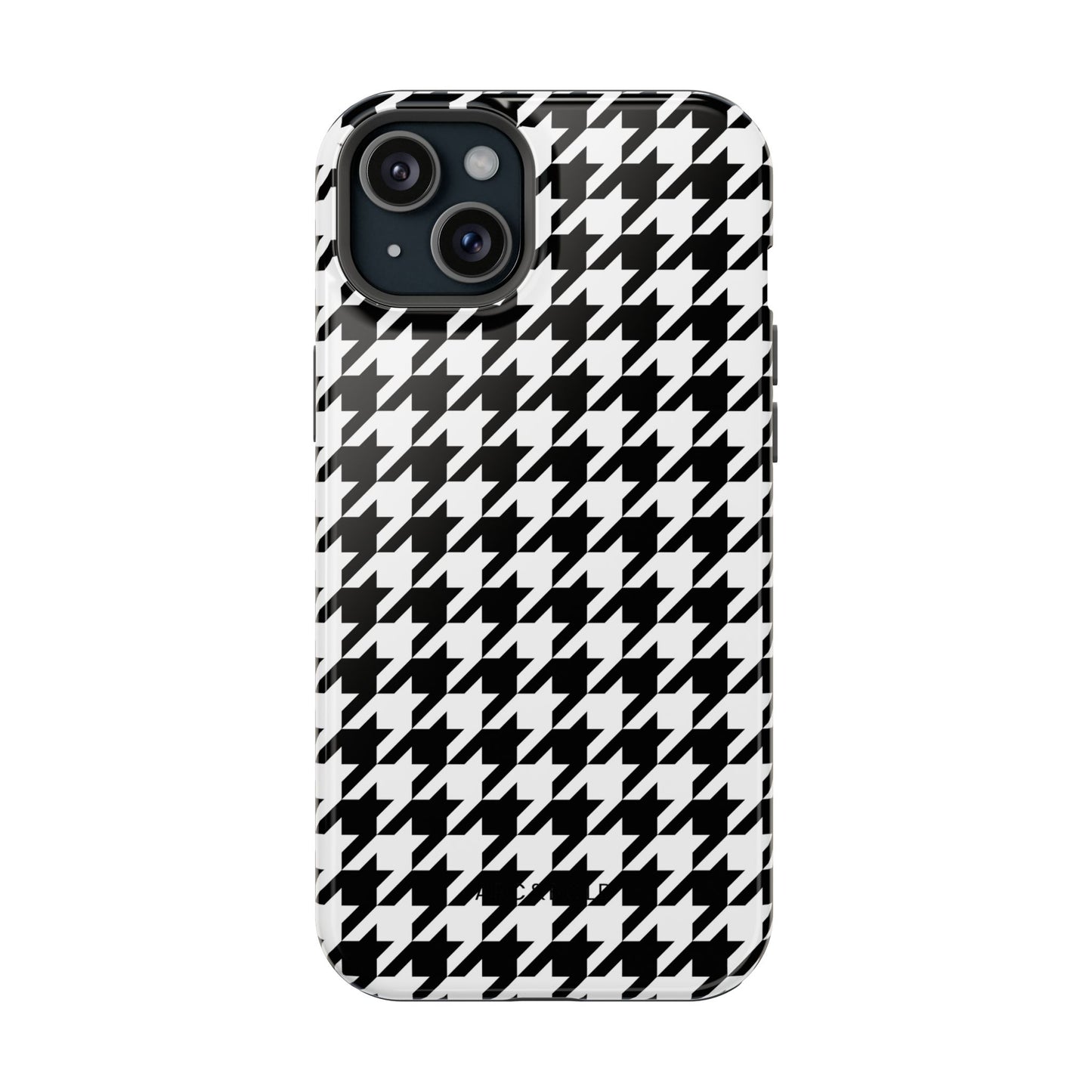 Houndstooth - Magnetic Phone Case - Arc & Bold