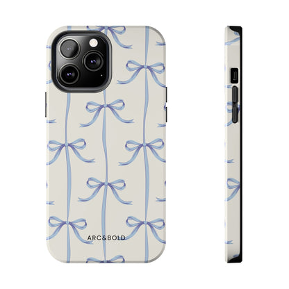 Blue Bow - Tough Phone Case - Arc & Bold