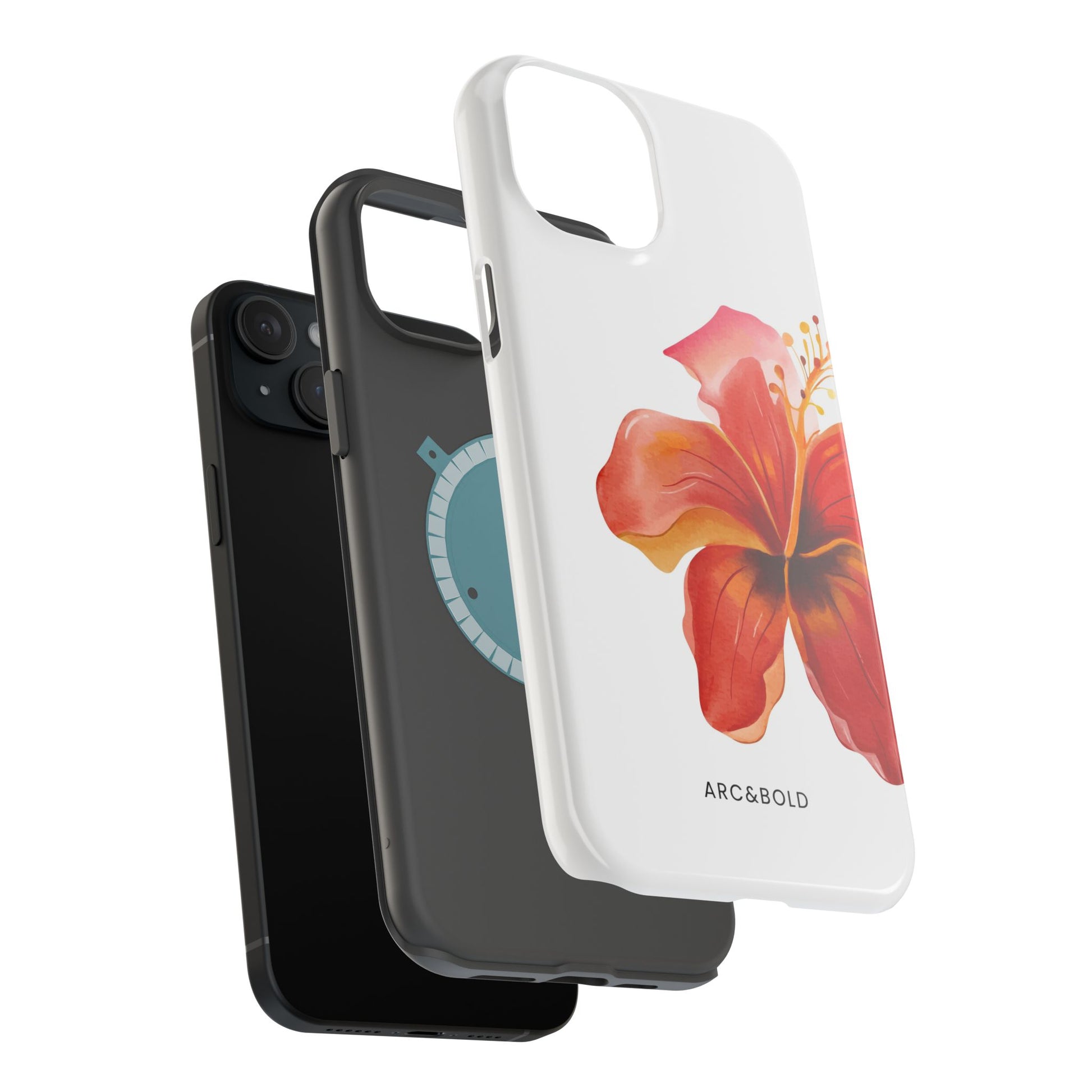 Hibiscus - Magnetic Tough Case - Arc & Bold