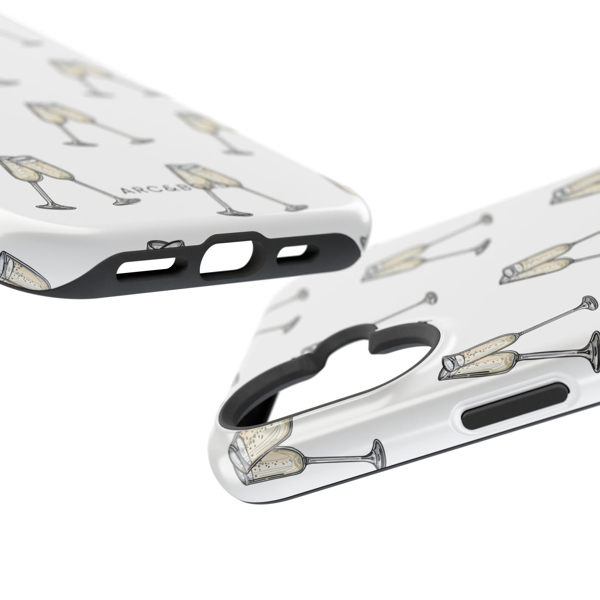 Champagne Toast -Magnetic Tough Case - Arc & Bold