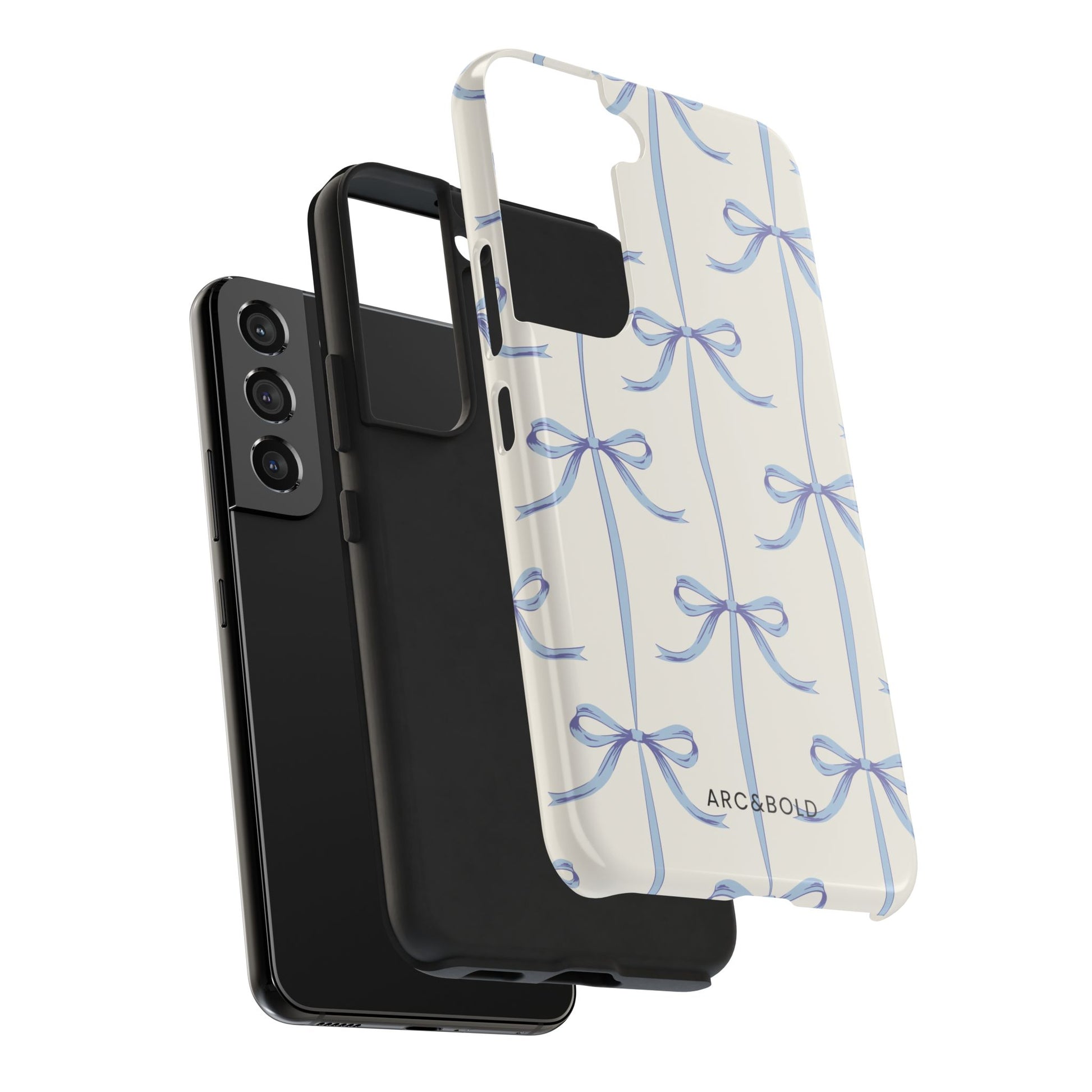 Blue Bow - Tough Phone Case - Arc & Bold