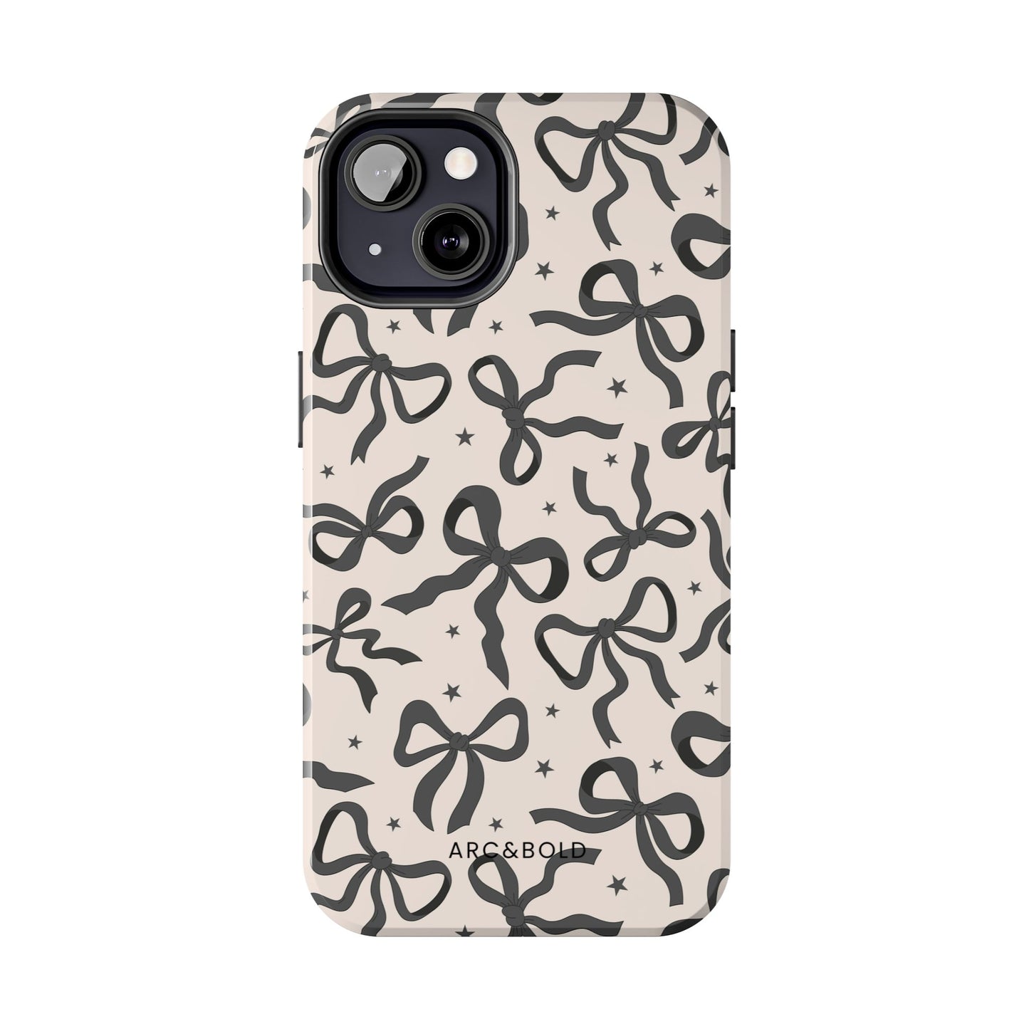 Noir Bows - Tough Phone Case