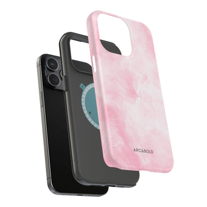 Blush Marble - Magnetic Tough Case - Arc & Bold