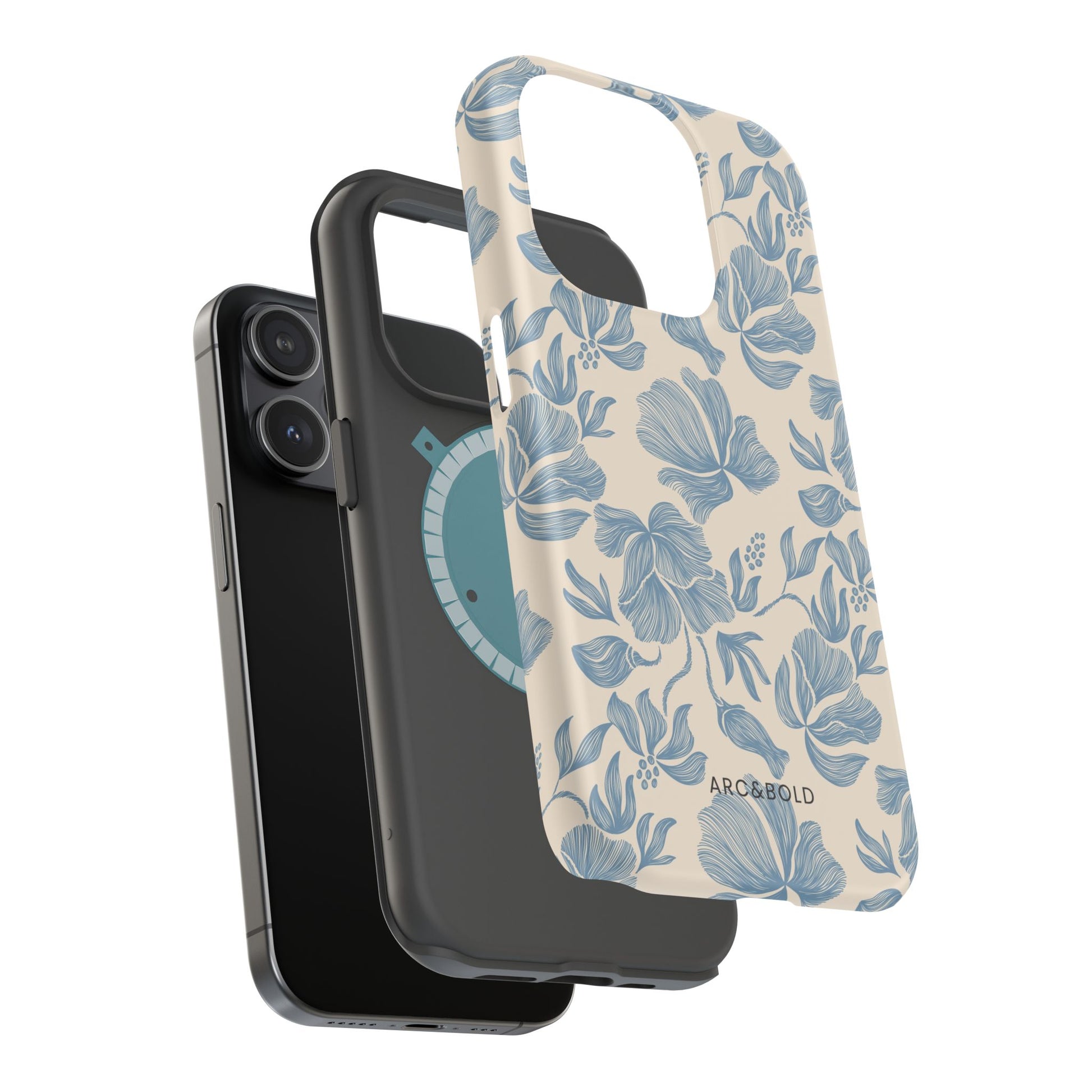 Floral - Magnetic Tough Case - Arc & Bold
