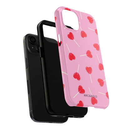 Heart Pops - Tough Phone Case - Arc & Bold