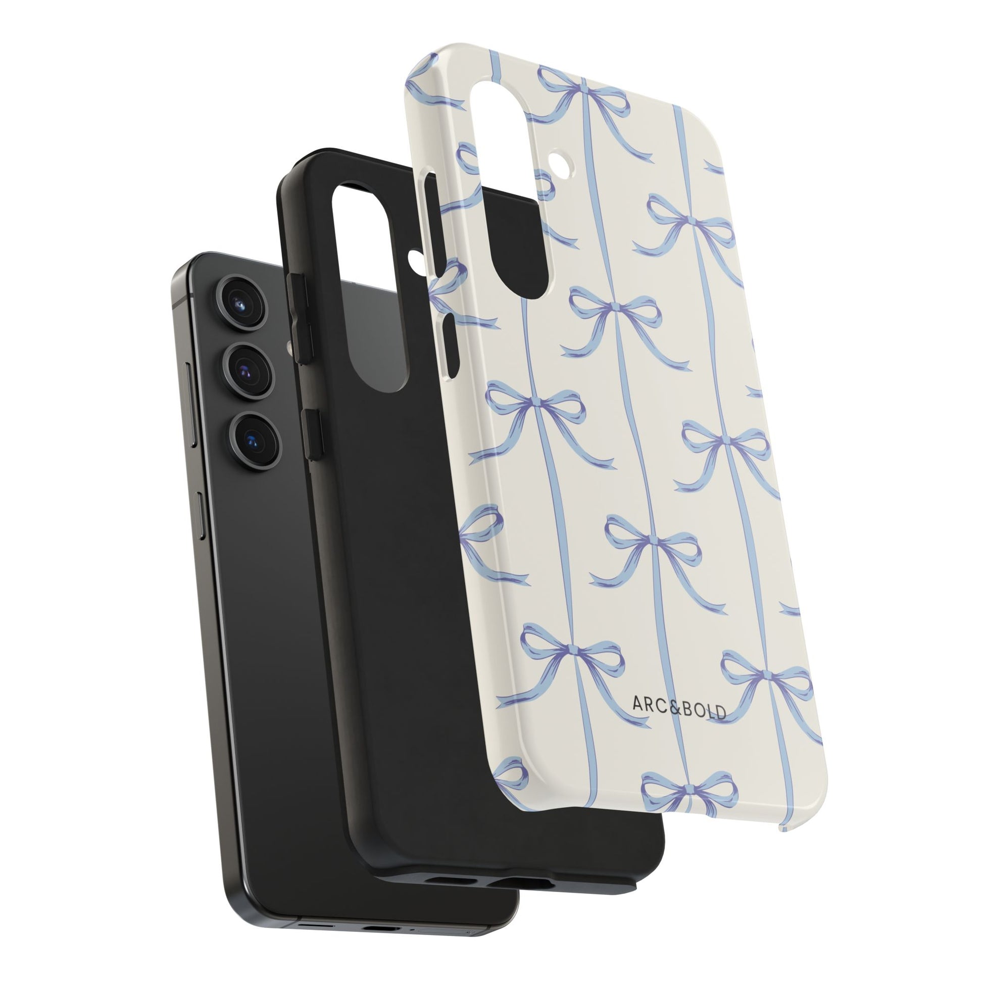 Blue Bow - Tough Phone Case - Arc & Bold
