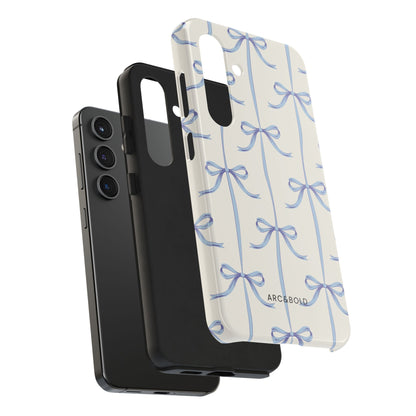 Blue Bow - Tough Phone Case - Arc & Bold