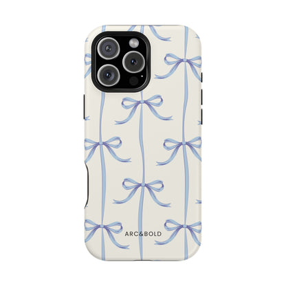 Blue Bow - Magnetic Tough Case - Arc & Bold