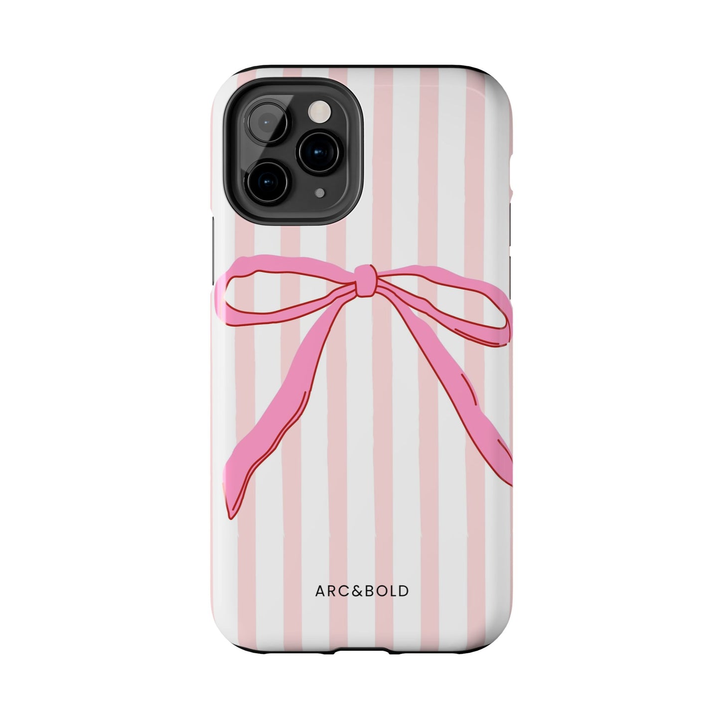 Pink Bow - Tough Phone Case - Arc & Bold