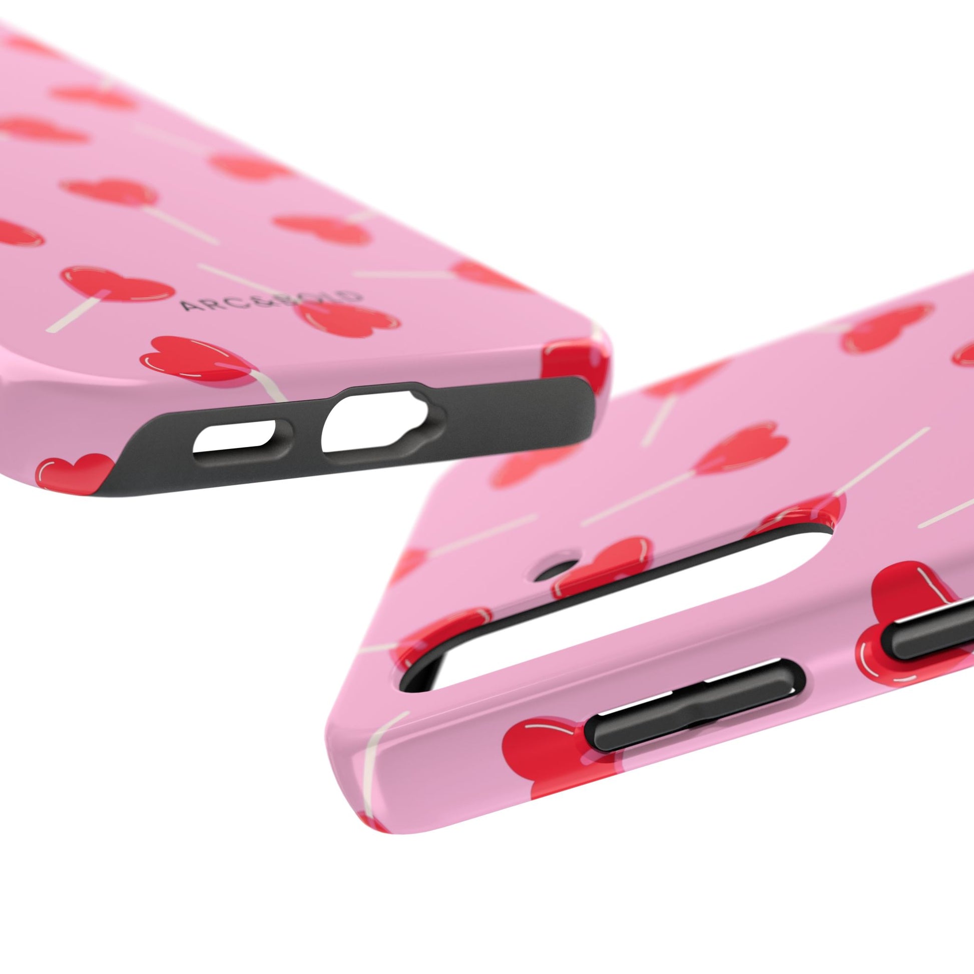 Heart Pops - Tough Phone Case - Arc & Bold