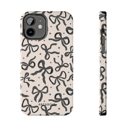 Noir Bows - Tough Phone Case