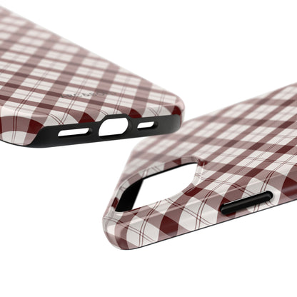 Maroon - Tough Phone Case - Arc & Bold