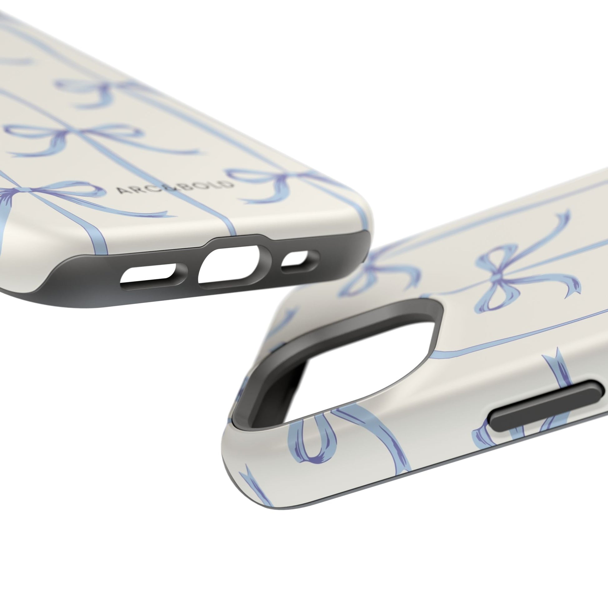 Blue Bow - Magnetic Tough Case - Arc & Bold