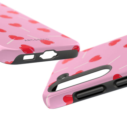 Heart Pops - Tough Phone Case - Arc & Bold