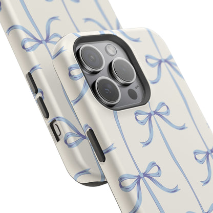 Blue Bow - Magnetic Tough Case - Arc & Bold
