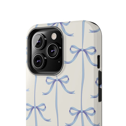Blue Bow - Tough Phone Case - Arc & Bold