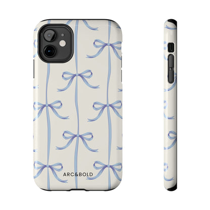 Blue Bow - Tough Phone Case - Arc & Bold