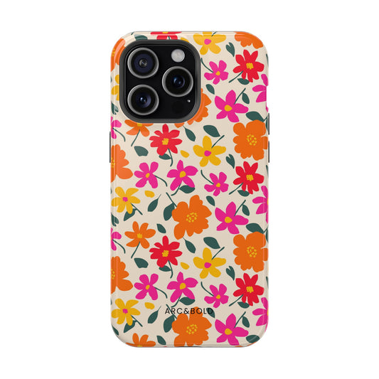 Spring Flowers - Magnetic Phone Case - Arc & Bold